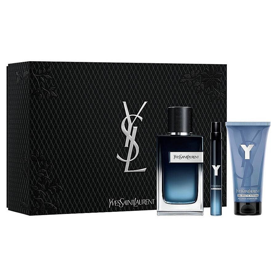YSL Y for Men Eau De Parfum 3Pc Gift Set | Perfume Gallery